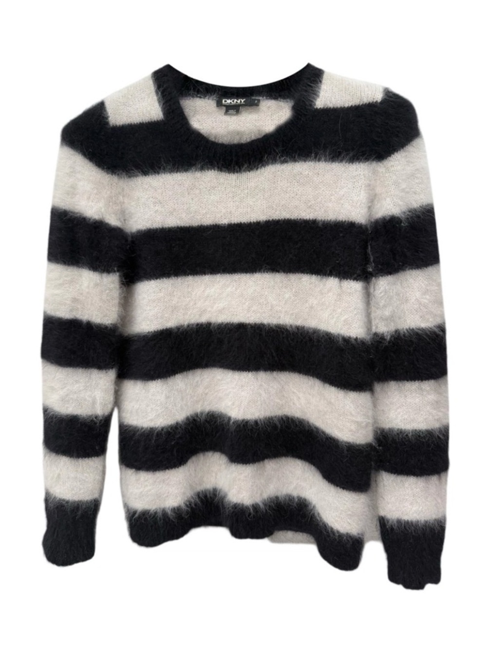DKNY Donna Karen New York Angora Fur Sweater, Size: P (small)